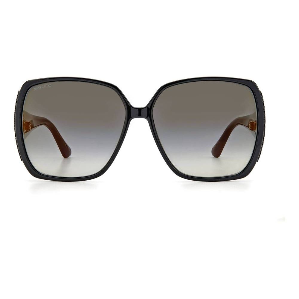 Ochelari de soare Jimmy Choo din plastic negru