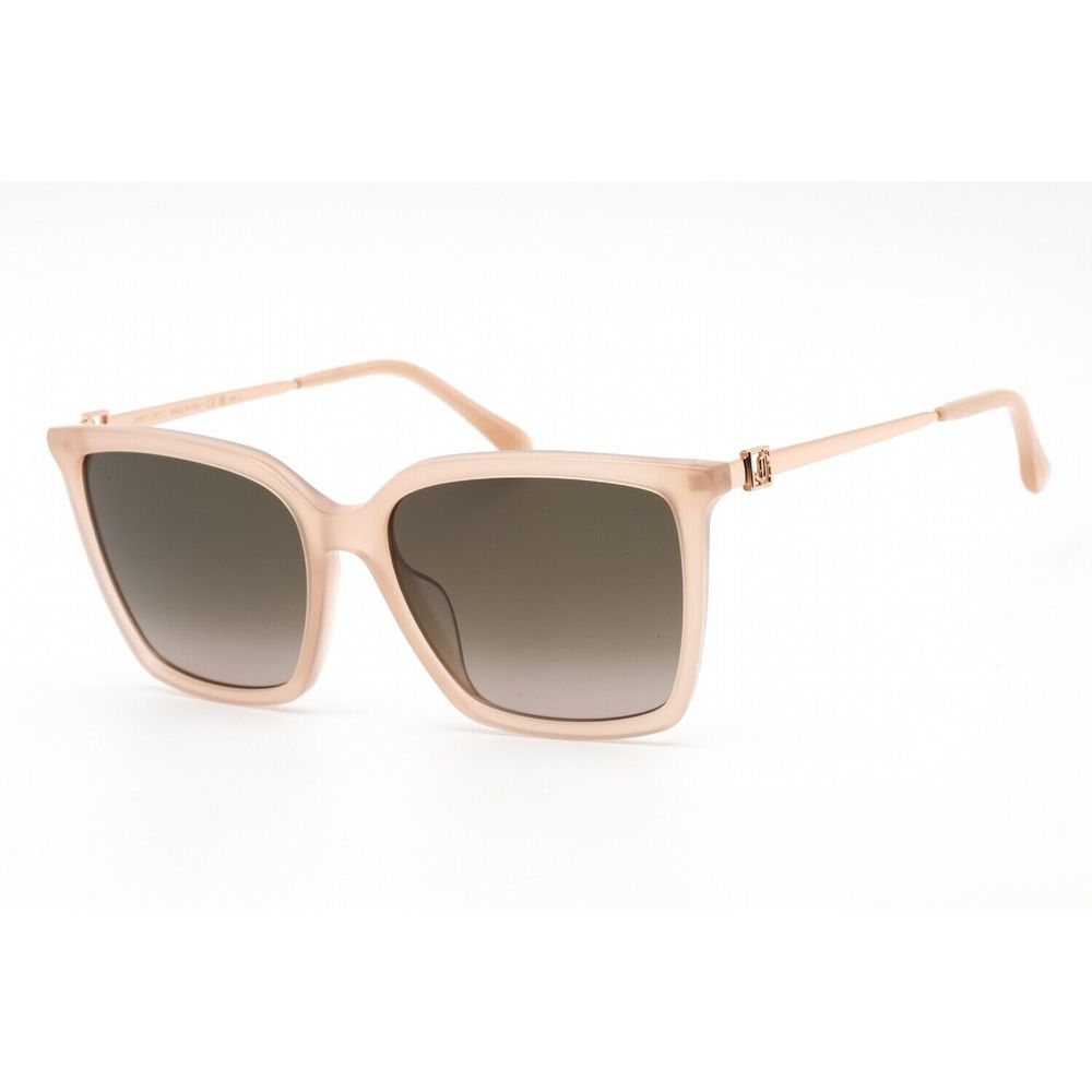 Ochelari de soare Jimmy Choo din metal auriu