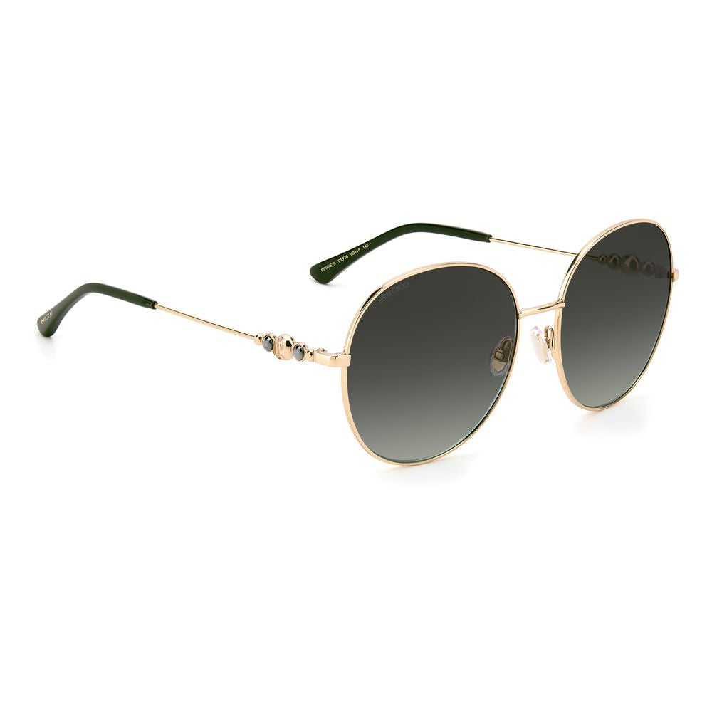 Ochelari de soare Jimmy Choo din oțel inoxidabil verzi