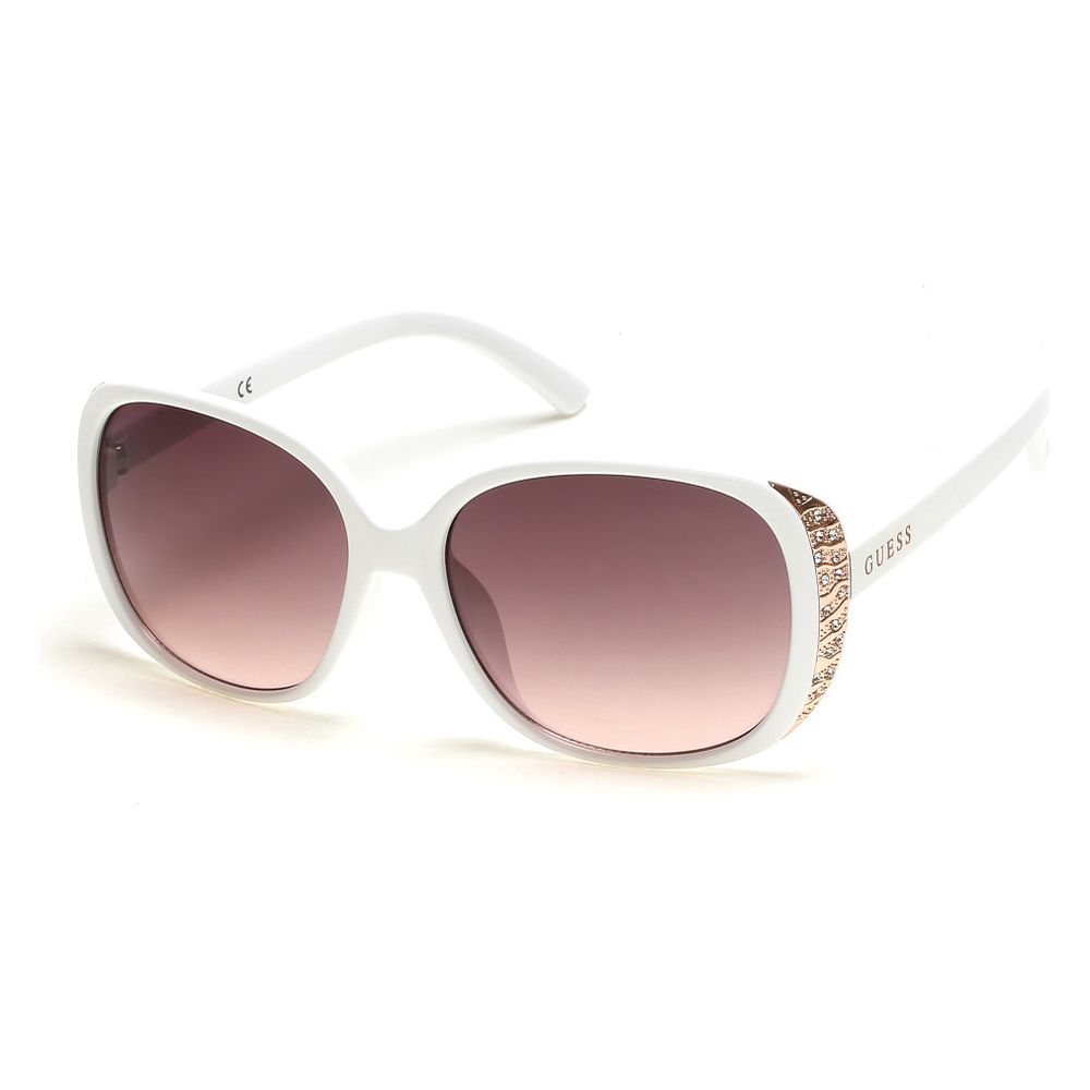 Guess – Weiße Sonnenbrille aus Harz