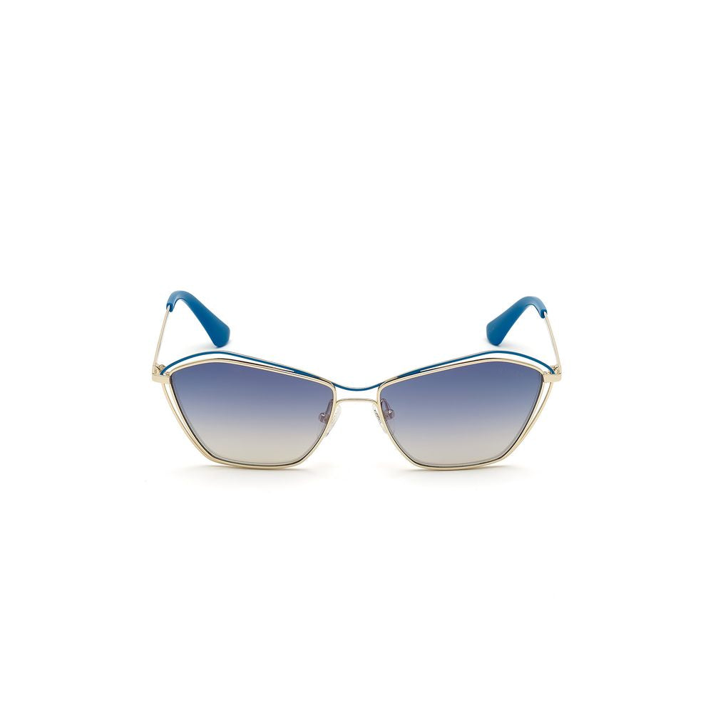 Guess – Sonnenbrille aus goldenem Metall
