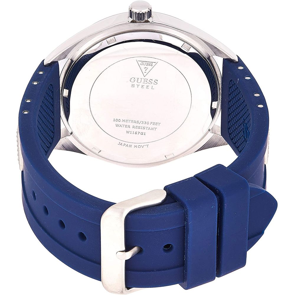 Ceas Guess albastru sintetic