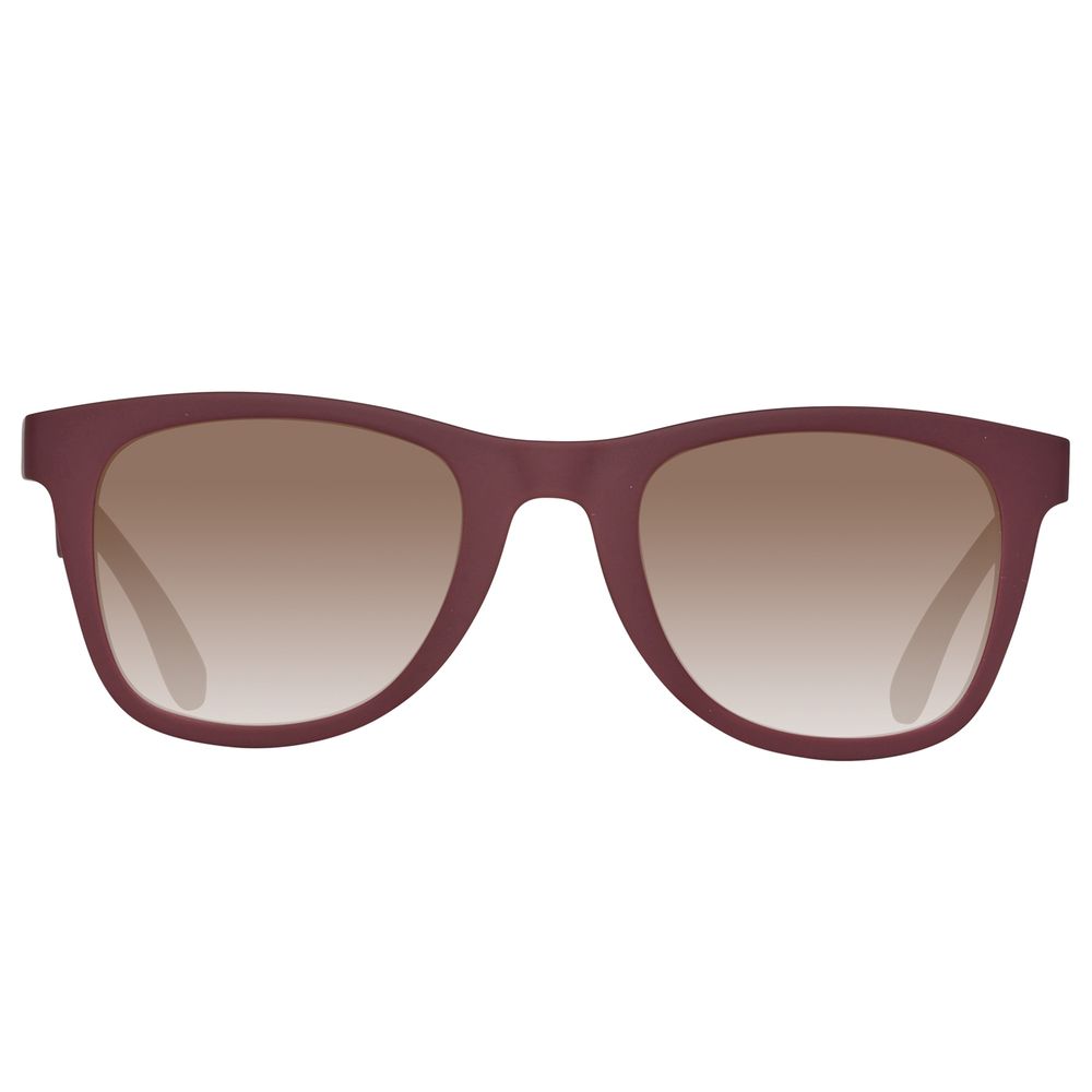 Ochelari de soare Carrera din plastic, culoare vișinie