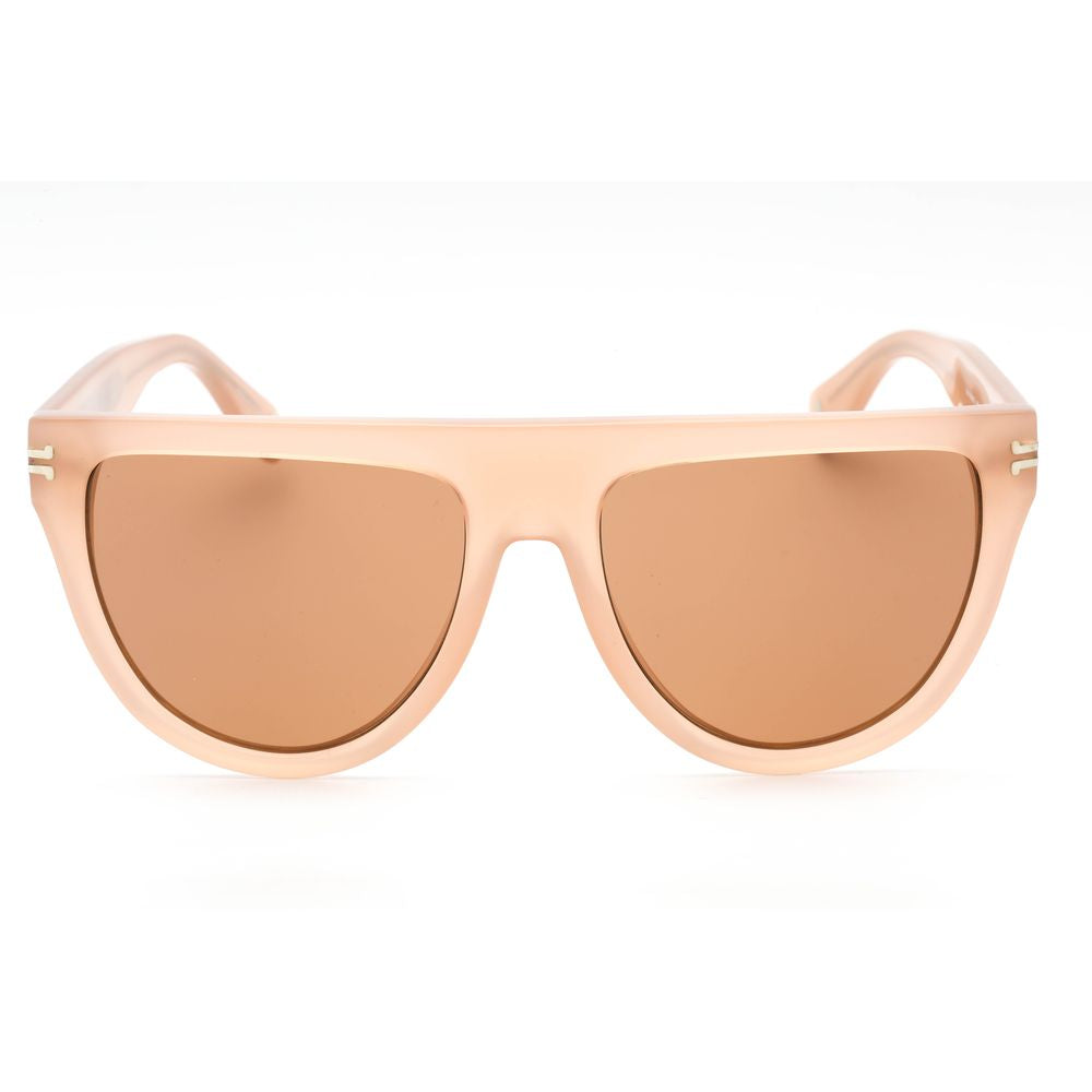 Marc Jacobs – Beige Sonnenbrille aus Kunststoff