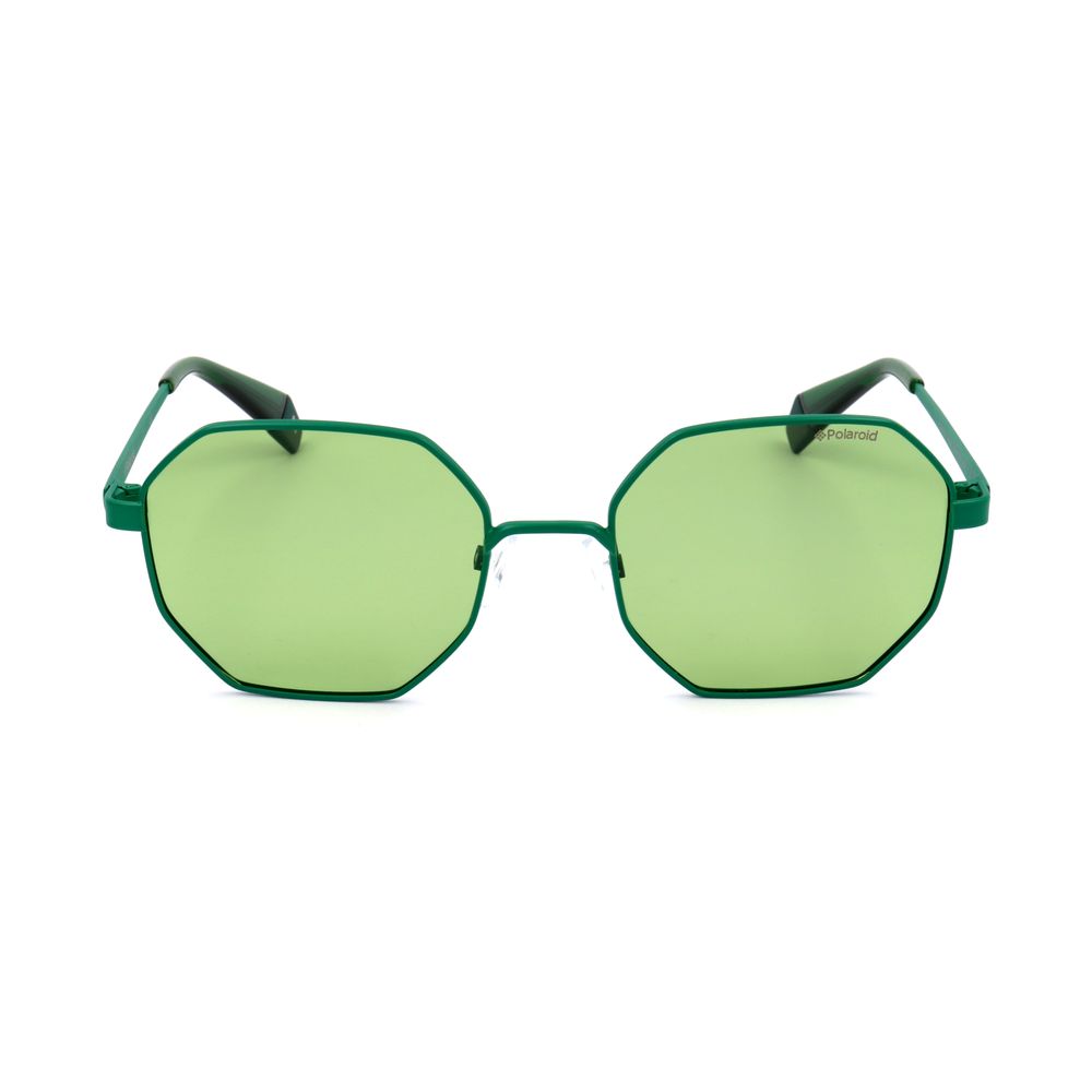 Polaroid Sonnenbrille aus grünem Metall