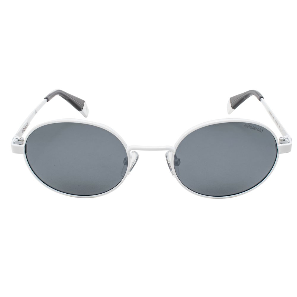 Polaroid Sonnenbrille aus weißem Metall