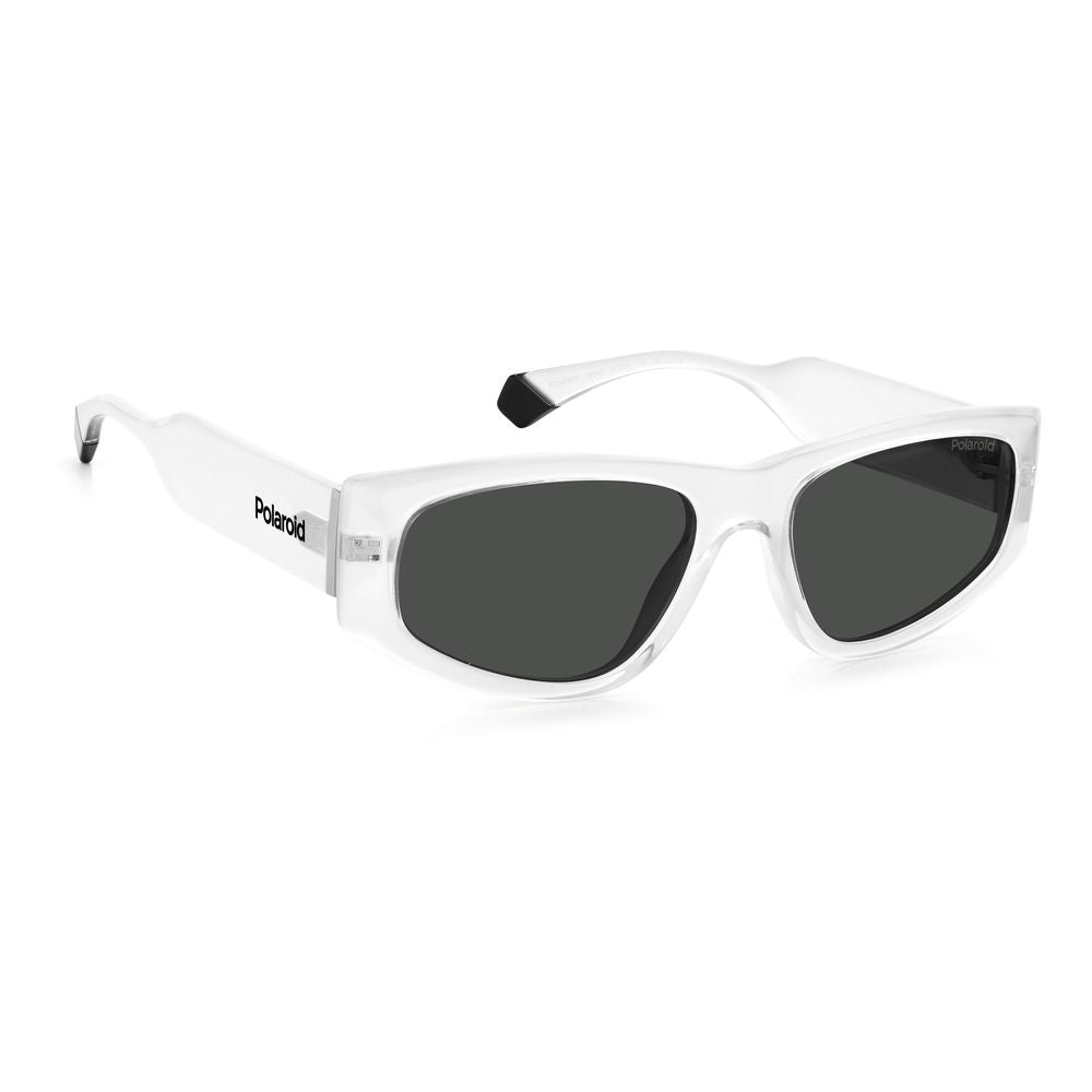 Ochelari de soare Polaroid din plastic transparent