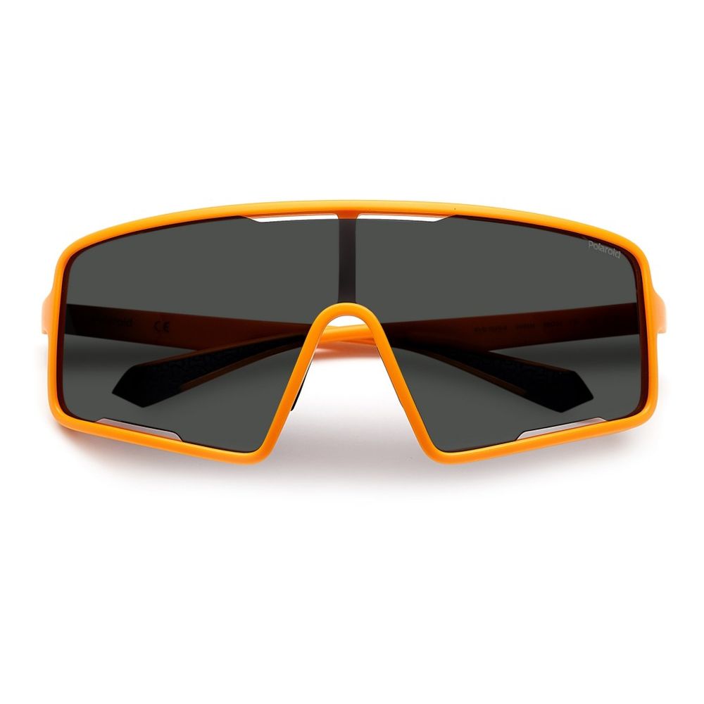 Ochelari de soare Polaroid Sport din plastic portocaliu