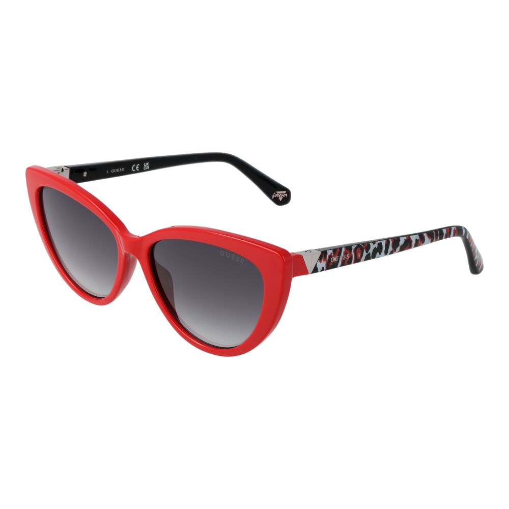 Ochelari de soare Guess roșii pentru femei
