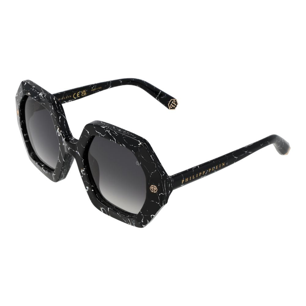 Philipp Plein Schwarze Damen-Sonnenbrille