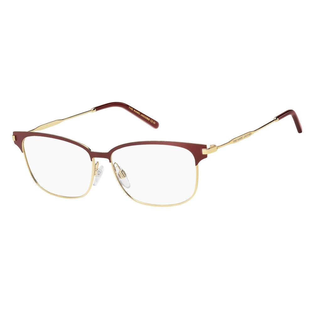 Burgunderrote Metallrahmen von Marc Jacobs