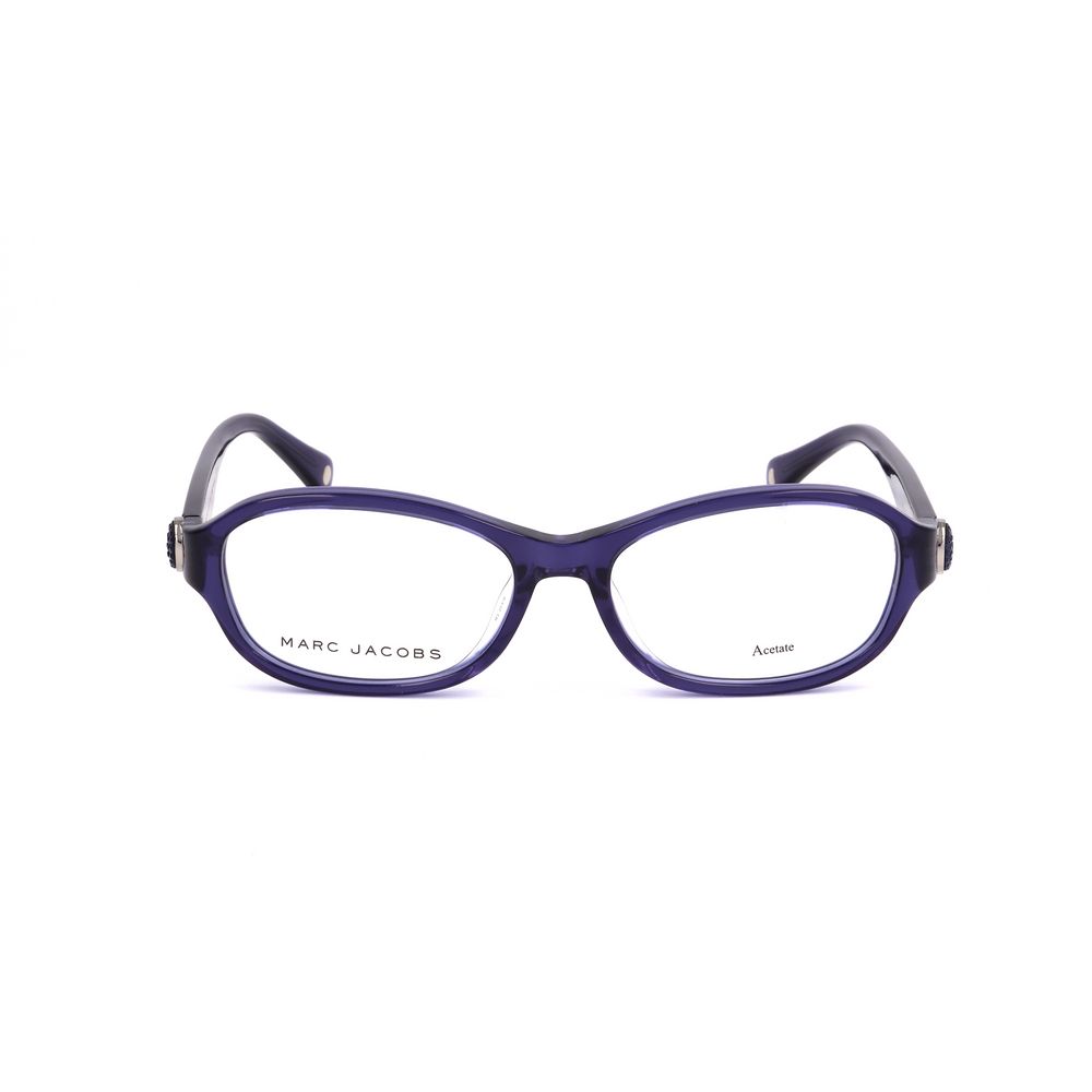 Marc Jacobs – Blaue Brillenfassung aus Kalbshaar