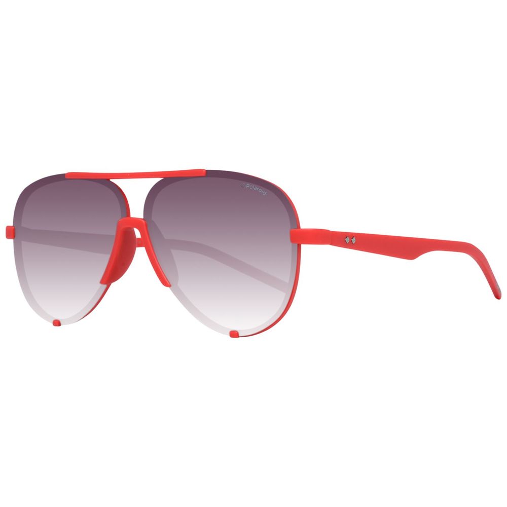 Polaroid Sonnenbrille aus rotem Kunststoff