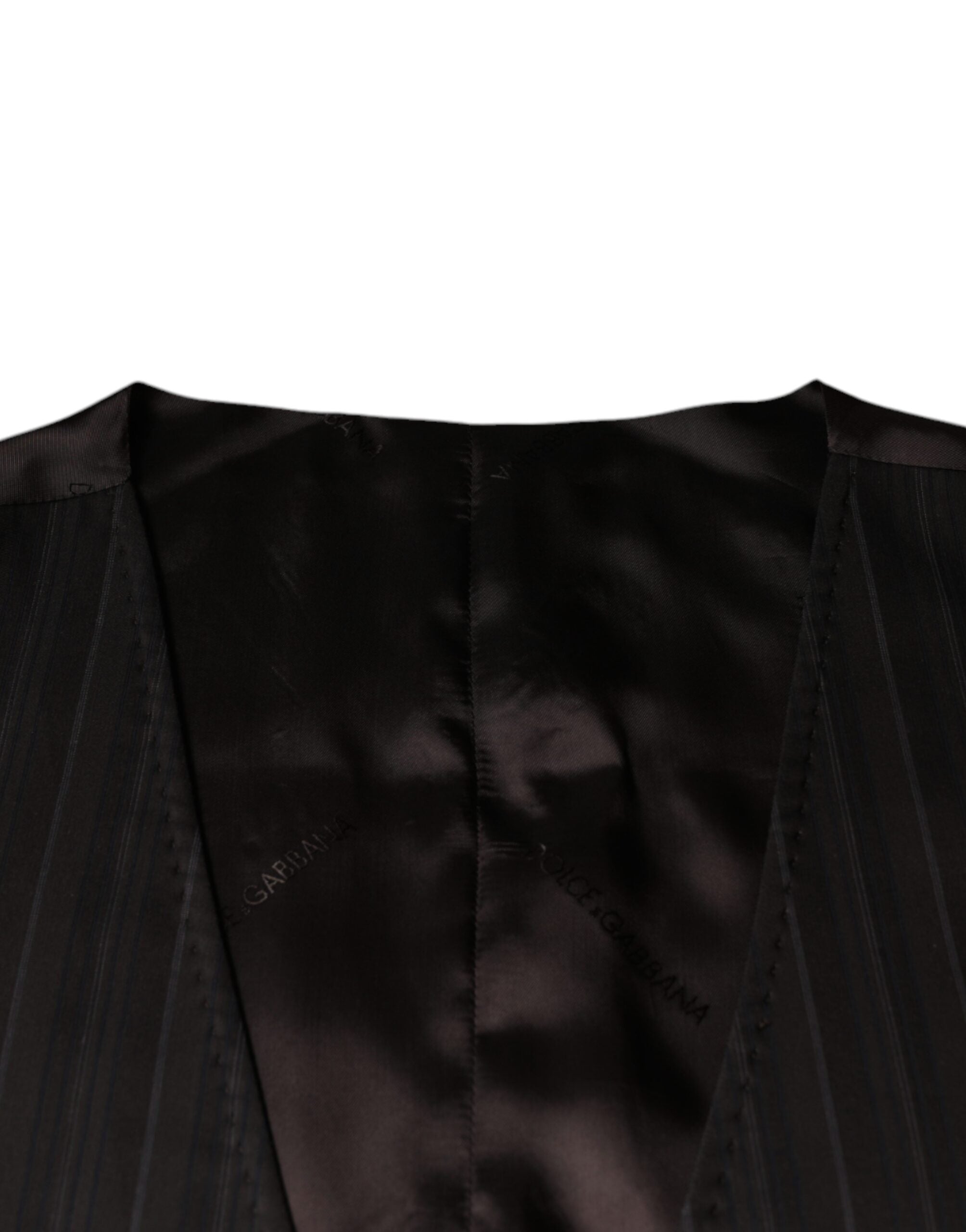 Vestă elegantă Dolce & Gabbana din bumbac negru