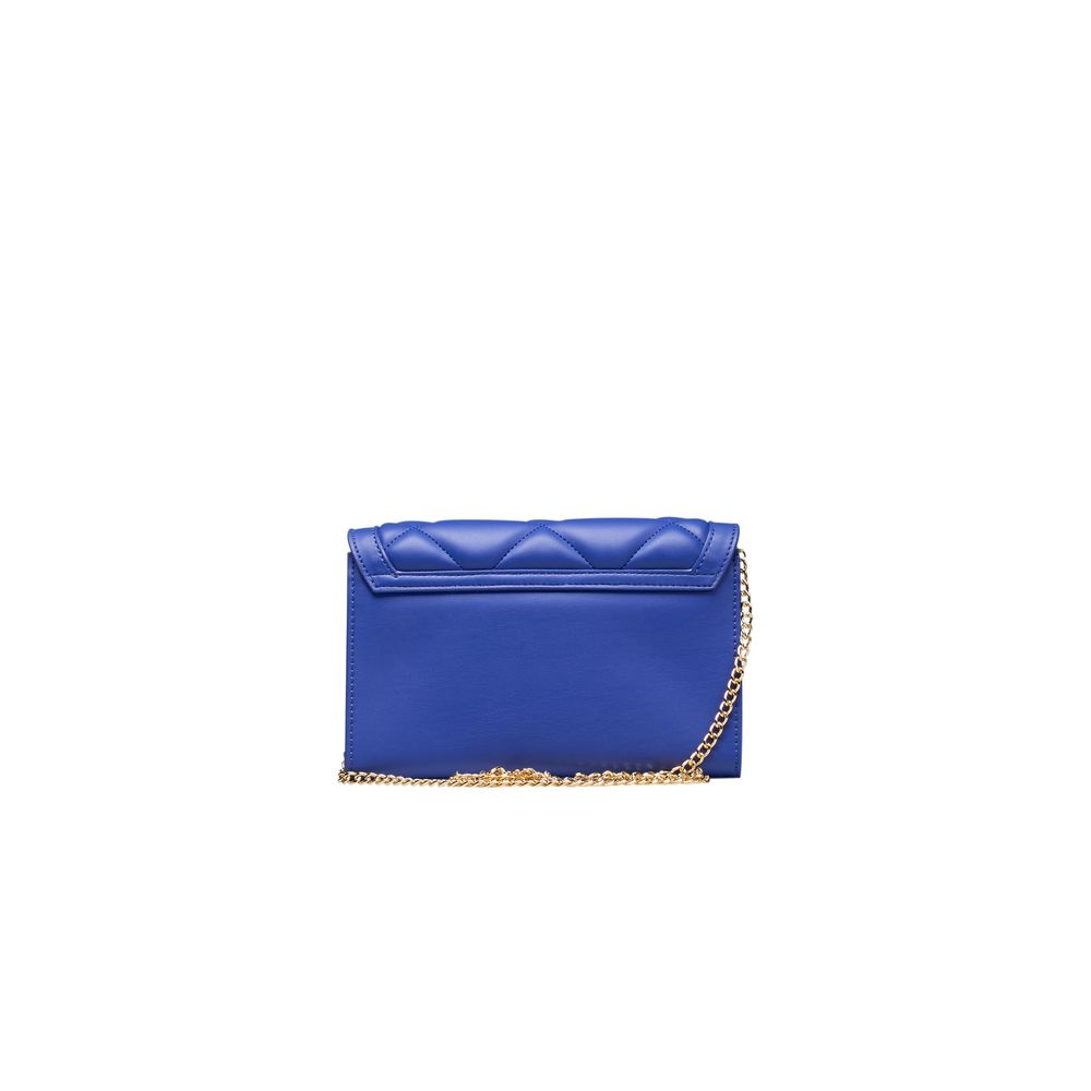 Love Moschino – Blaue Umhängetasche aus Polyethylen für Damen