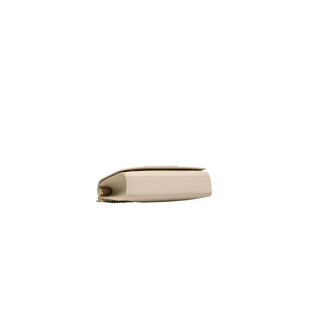 Love Moschino Beige Polyethylen Damen Umhängetasche