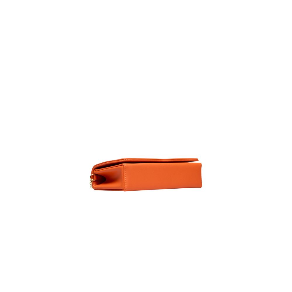 Love Moschino – Orangefarbene Umhängetasche aus Polyethylen für Damen