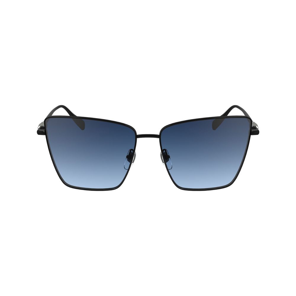 Ochelari de soare Longchamp din metal negru