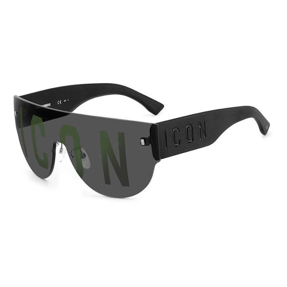 Ochelari de soare Dsquared² din metal negru