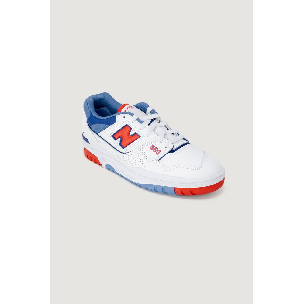 New Balance Blauer Kunstleder-Sneaker