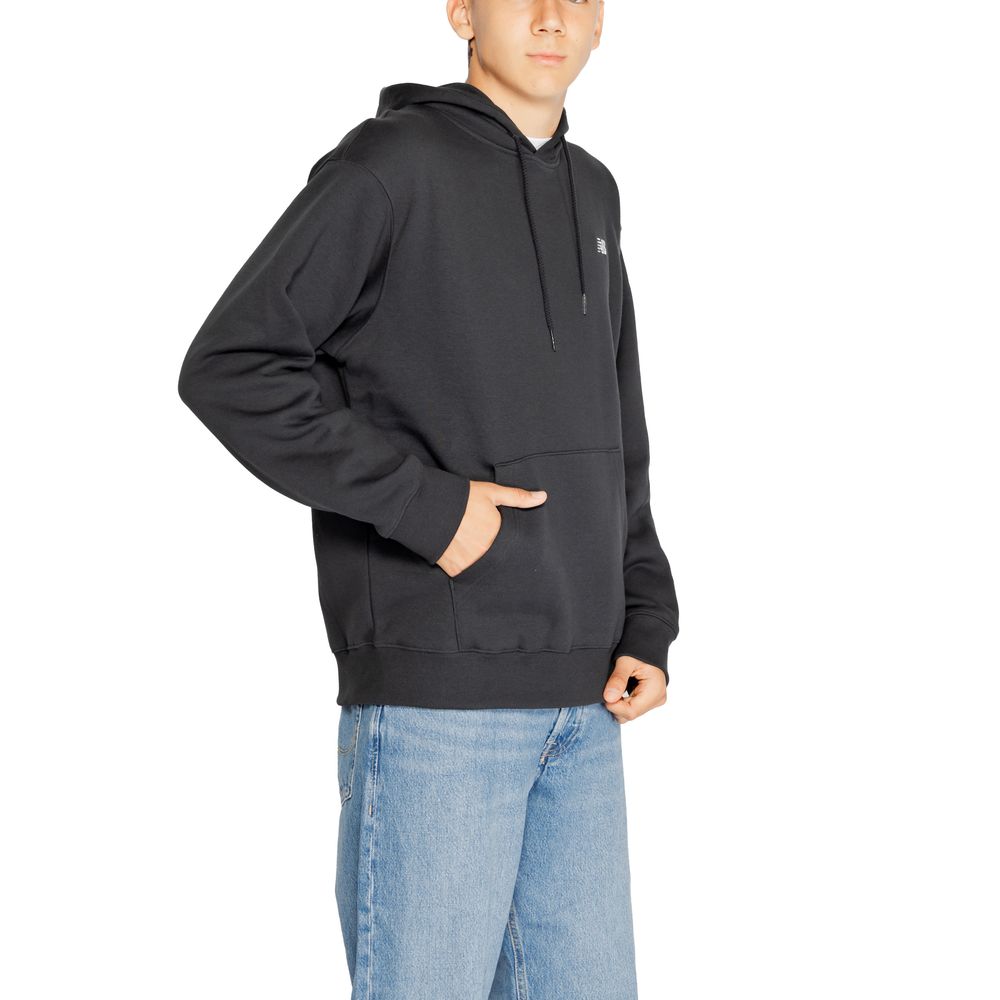 Pulover New Balance negru din bumbac
