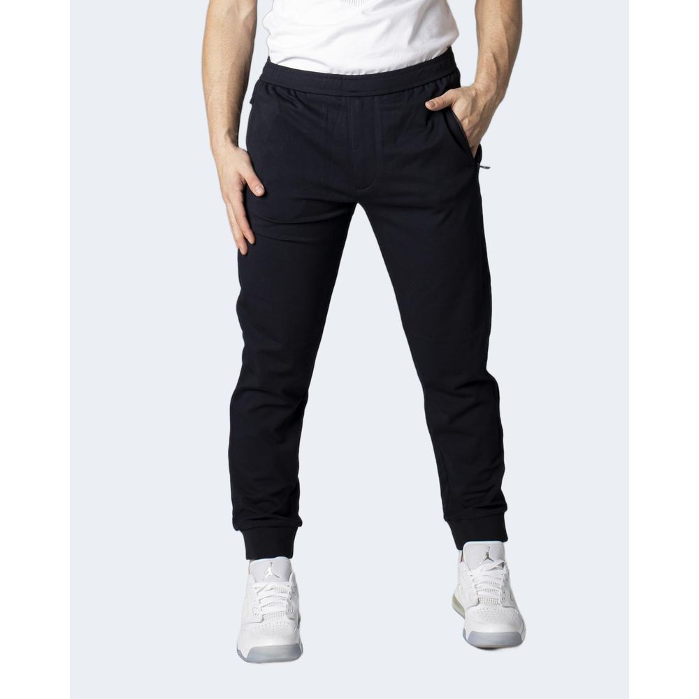 Jeanși și pantaloni din viscoză albastră Armani Exchange