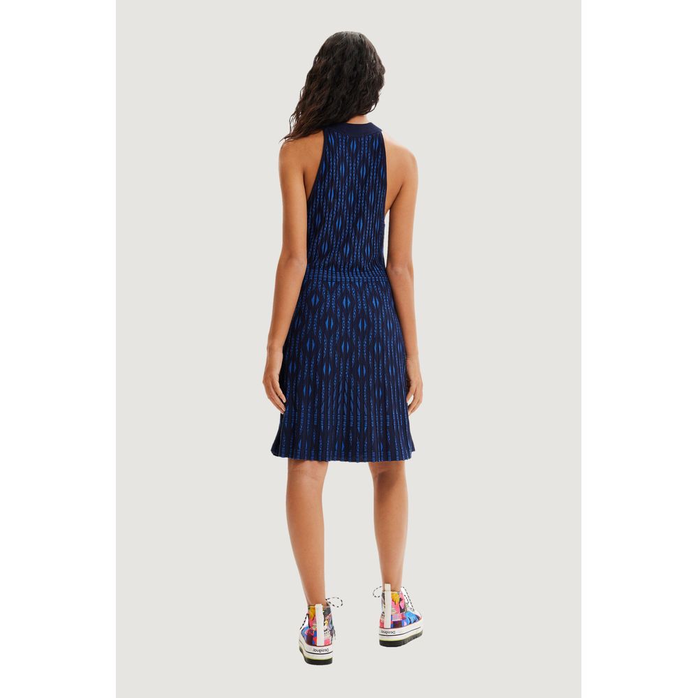Rochie Desigual albastră din viscoză