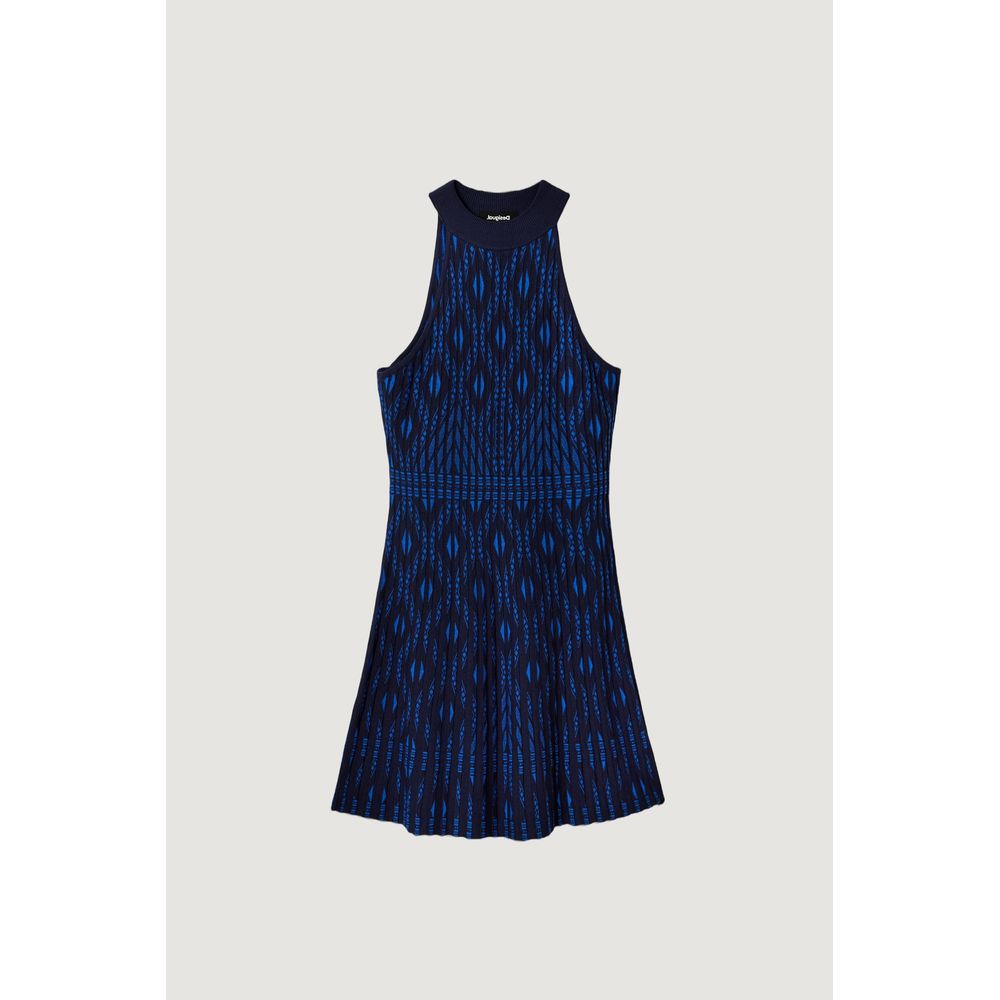 Rochie Desigual albastră din viscoză