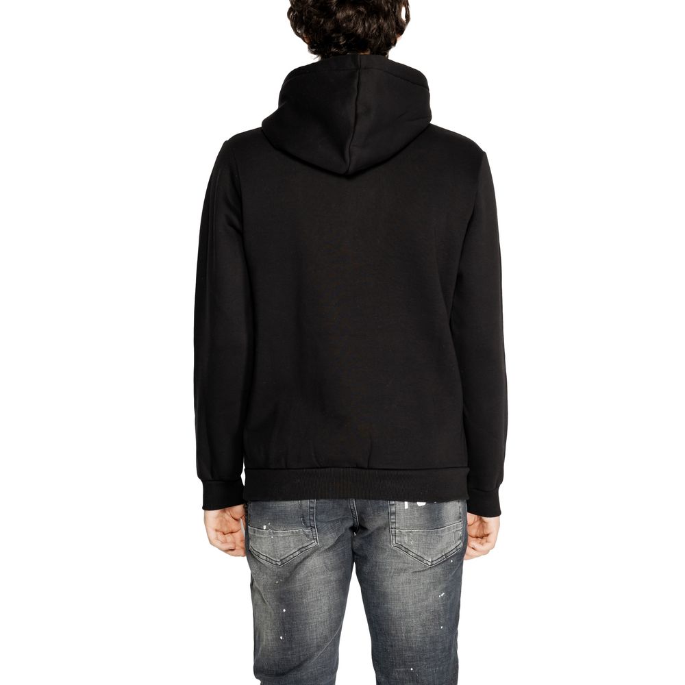 Icon Schwarz-Weiß-Baumwollpullover
