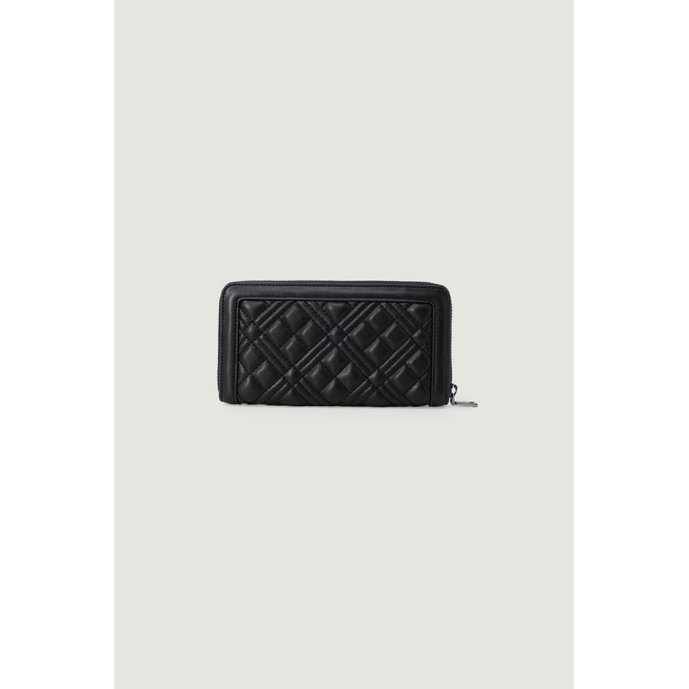 Love Moschino – Schwarze Geldbörse aus Polyethylen