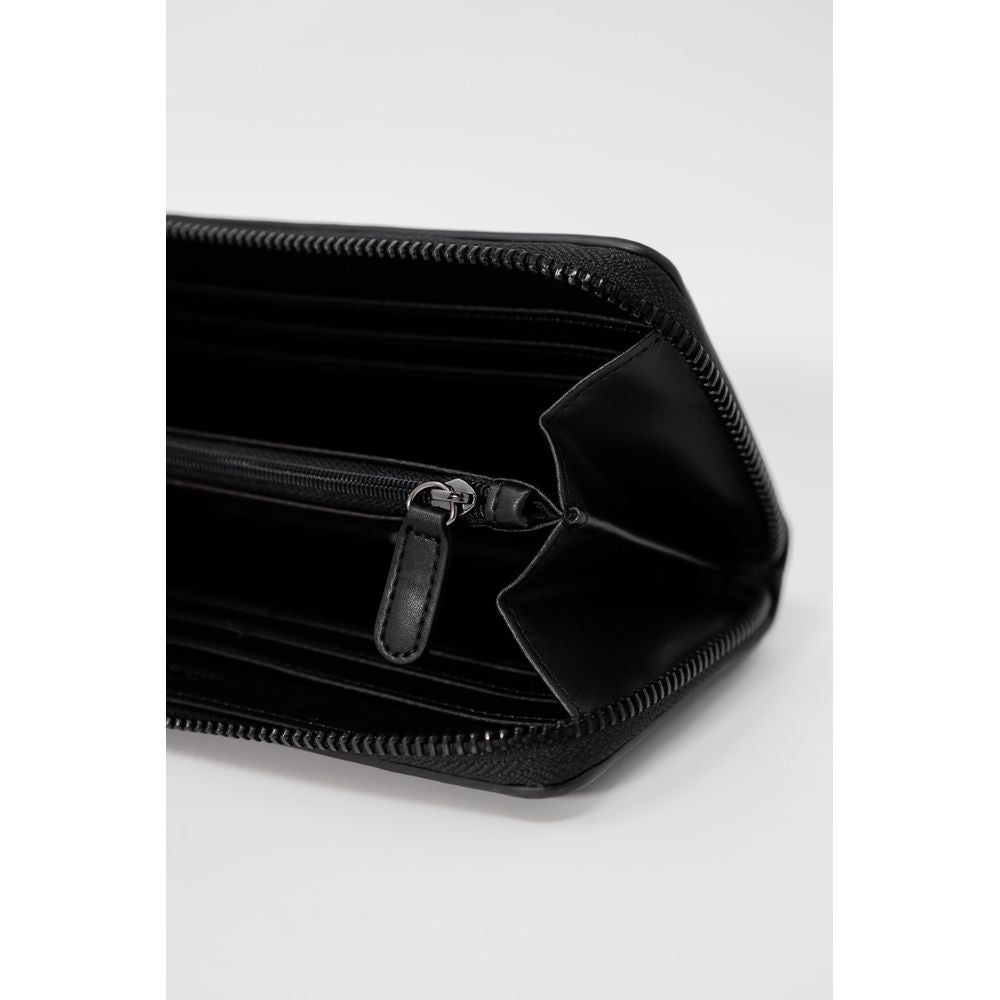 Love Moschino – Schwarze Geldbörse aus Polyethylen