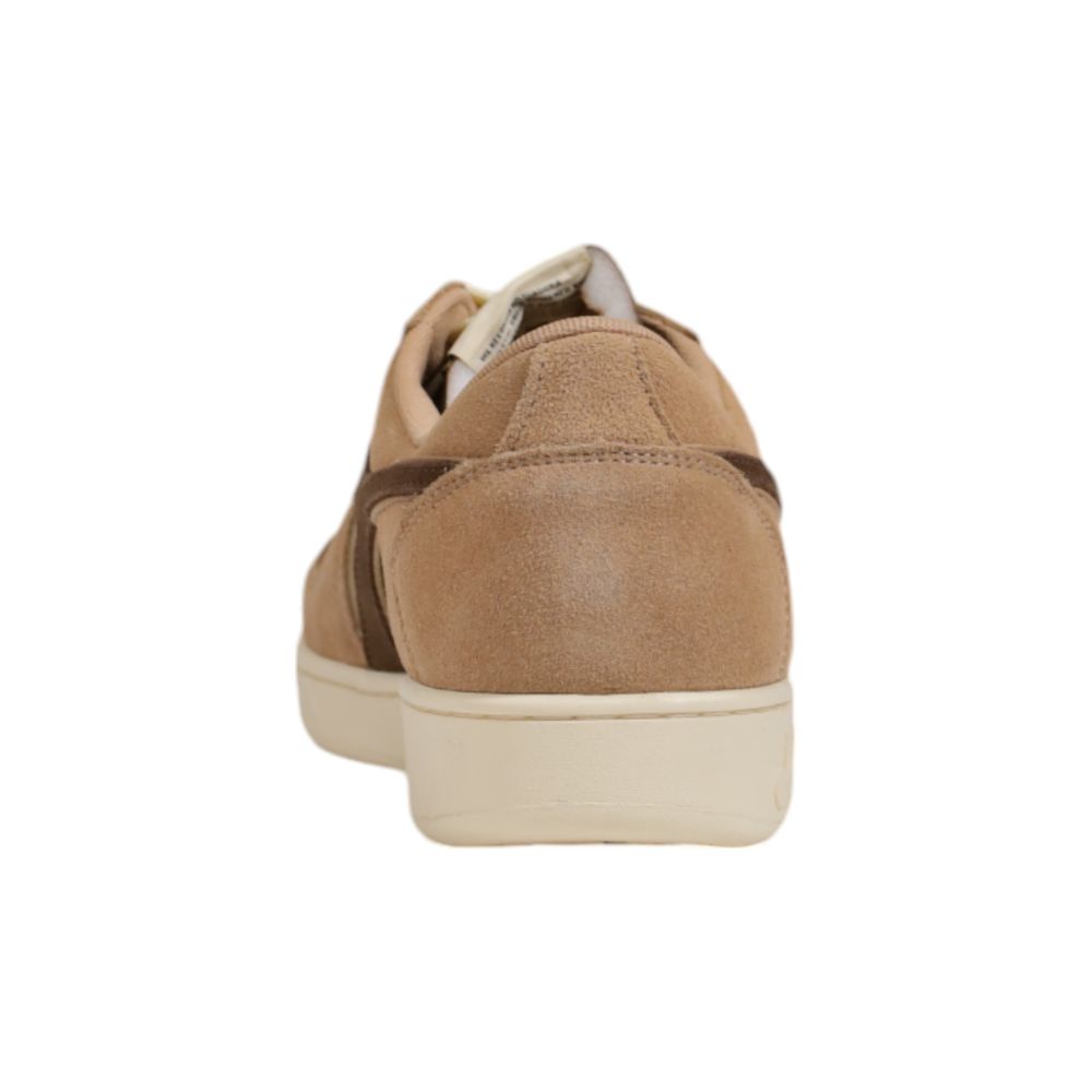 Diadora Beige Ledersneaker