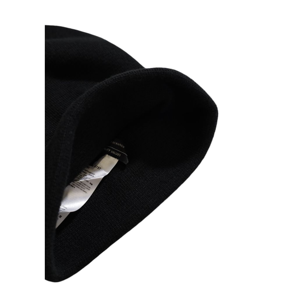 Armani Exchange Schwarze Polyesterhüte und -kappen