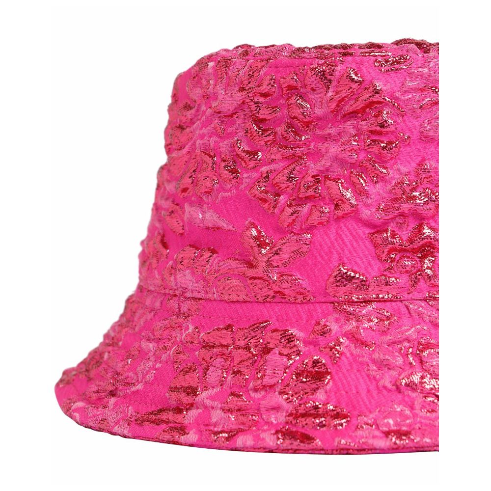 Pălărie Valentino Garavani Fuchsia Polyester