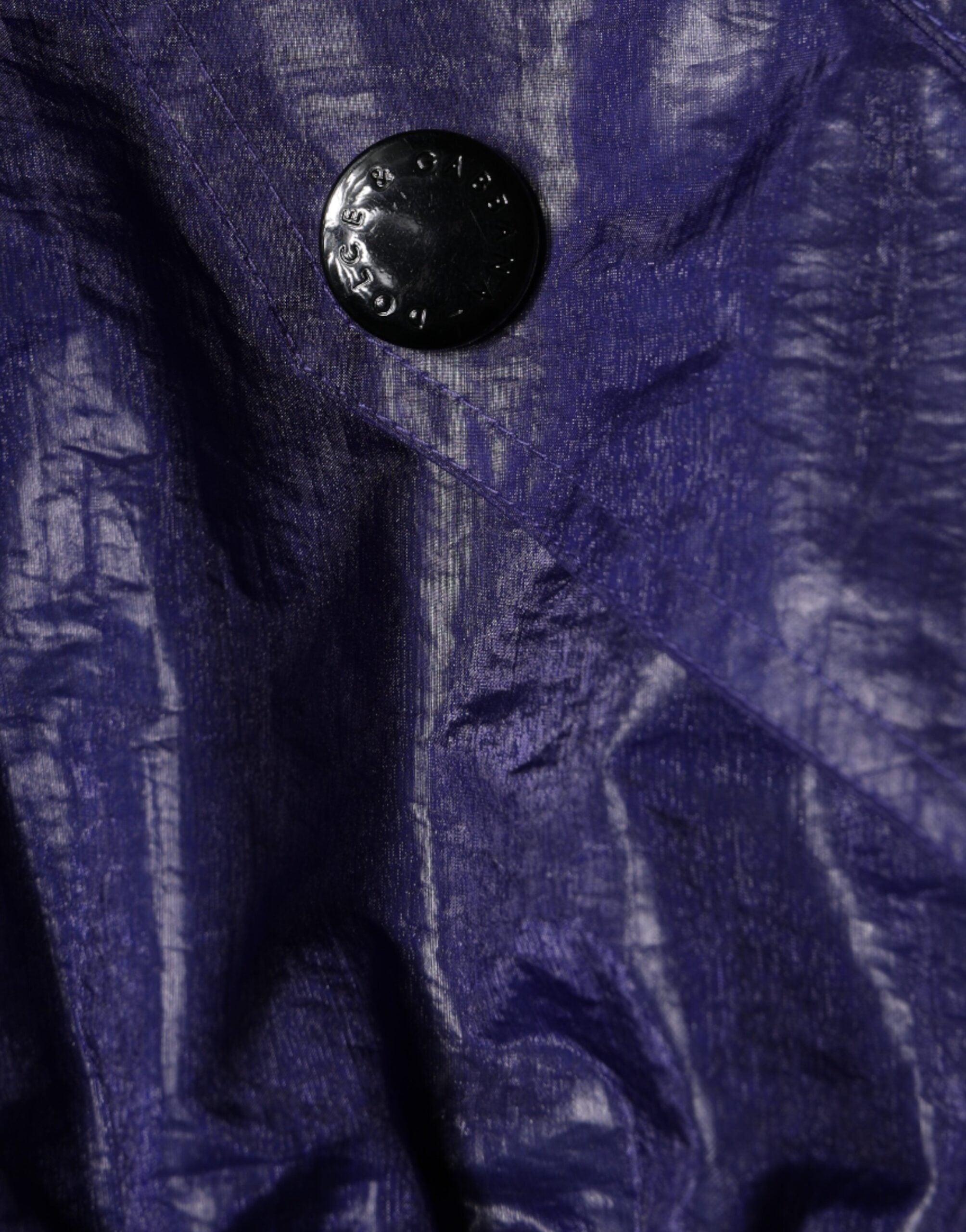 Dolce & Gabbana – Blaue Bomberjacke aus Baumwollstretch mit durchgehendem Reißverschluss