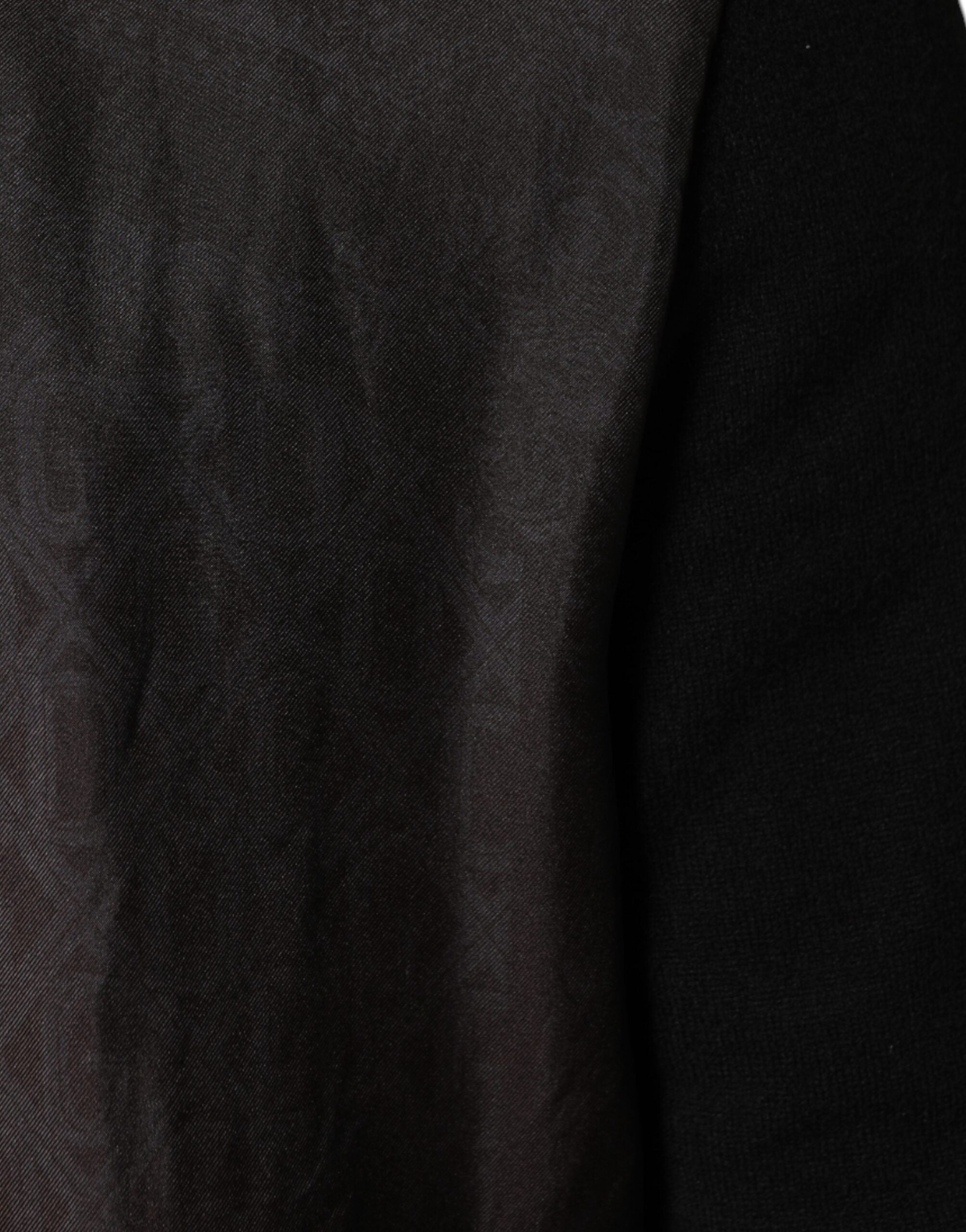 Dolce & Gabbana – Schwarze Bomberjacke mit durchgehendem Reißverschluss und Logo-Monogramm