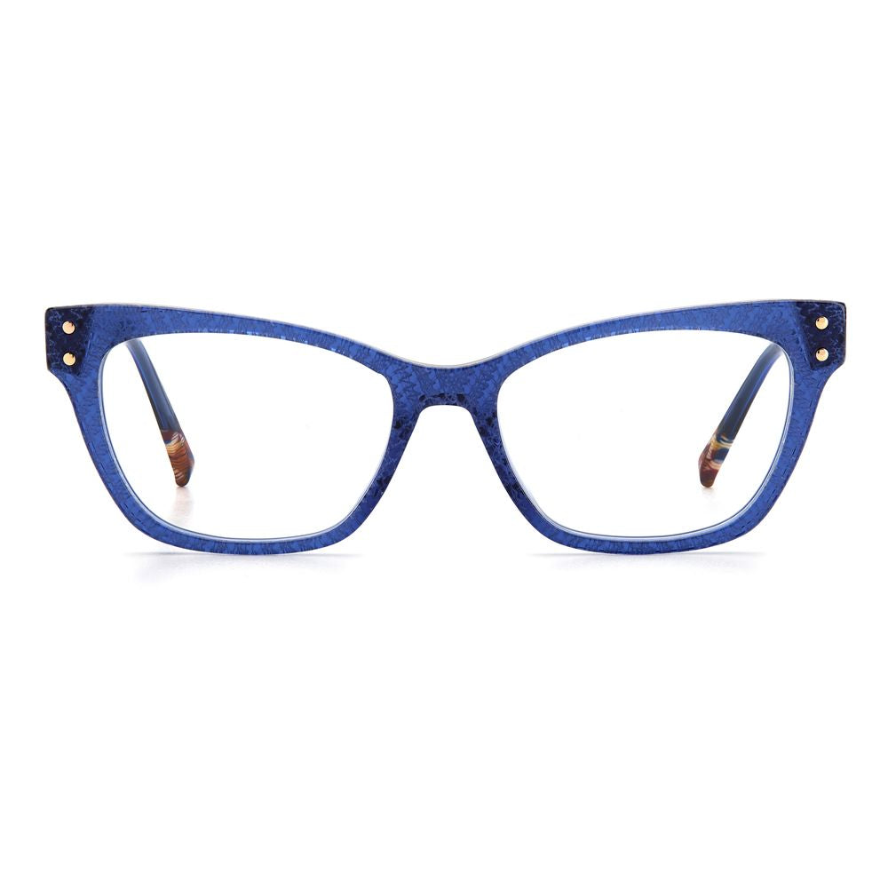 Missoni Blaue Rahmen aus Kalbshaar