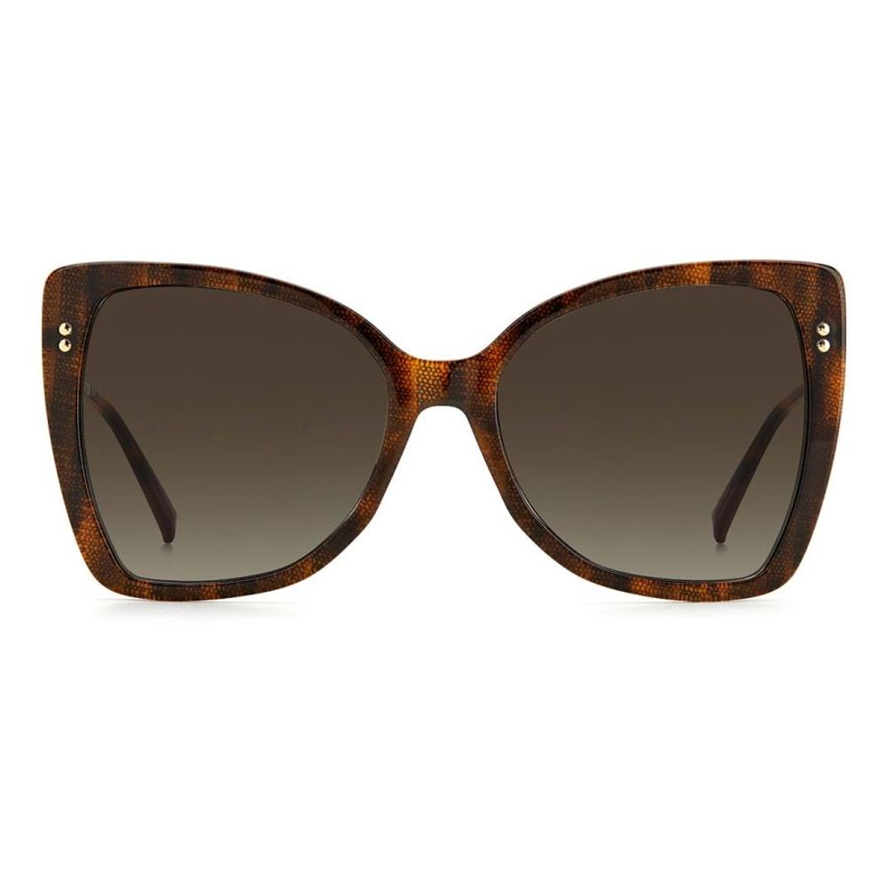 Ochelari de soare Missoni maro din plastic/plastic