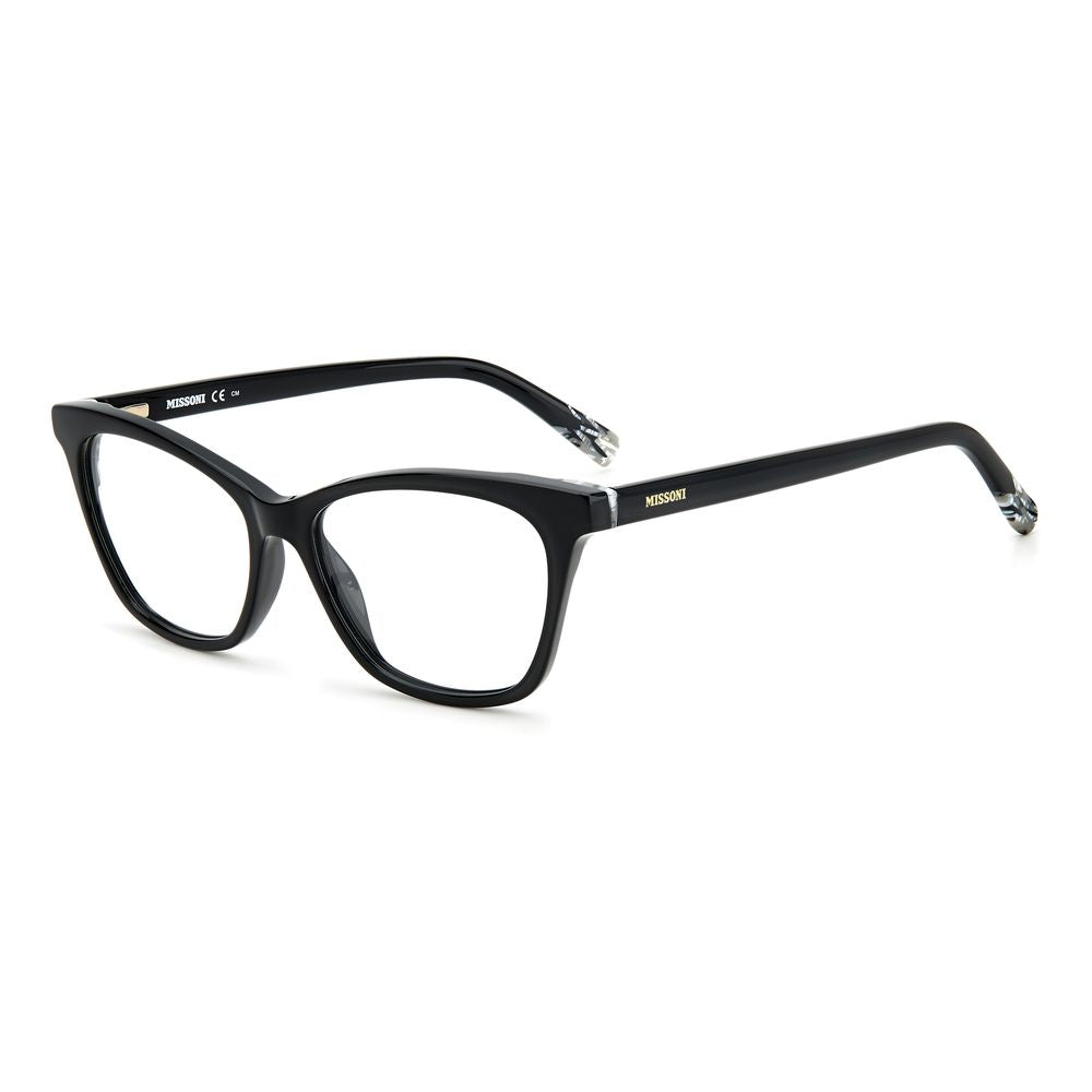 Missoni – Schwarze Rahmen aus Kalbshaar