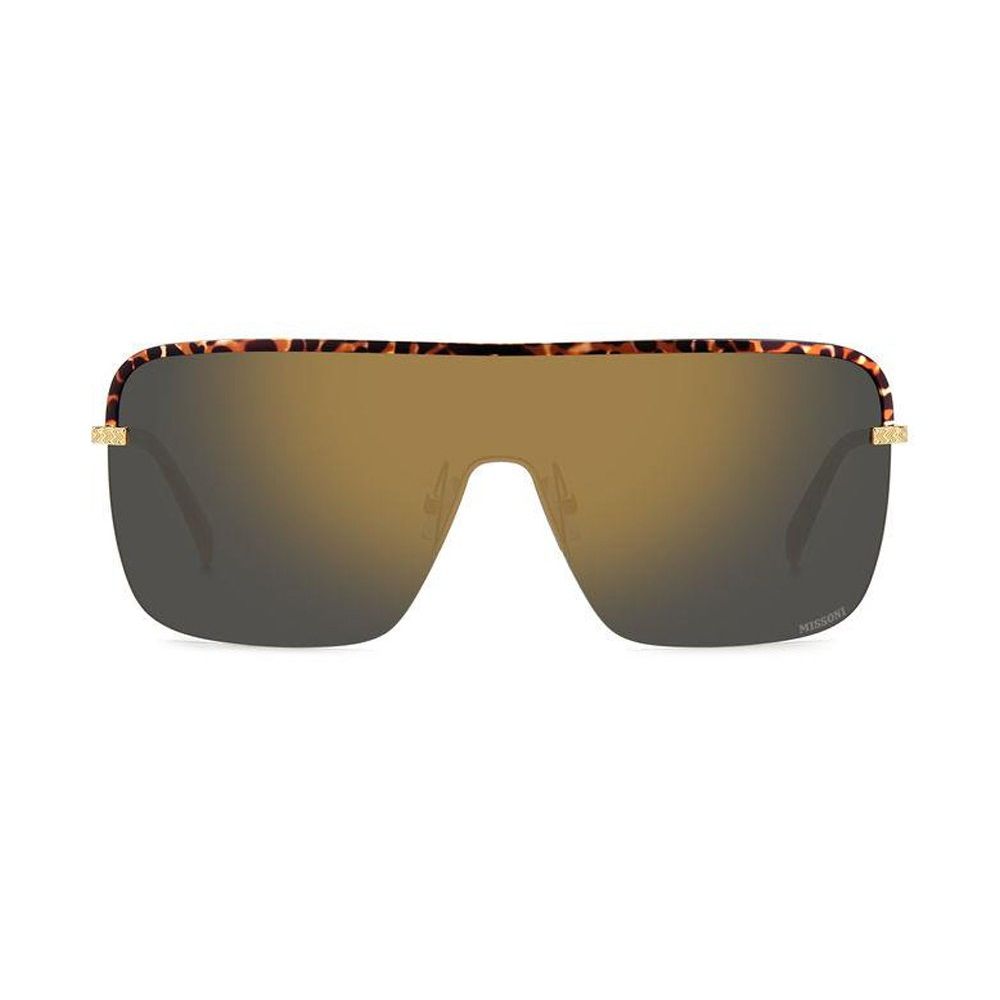 Ochelari de soare Missoni din metal auriu