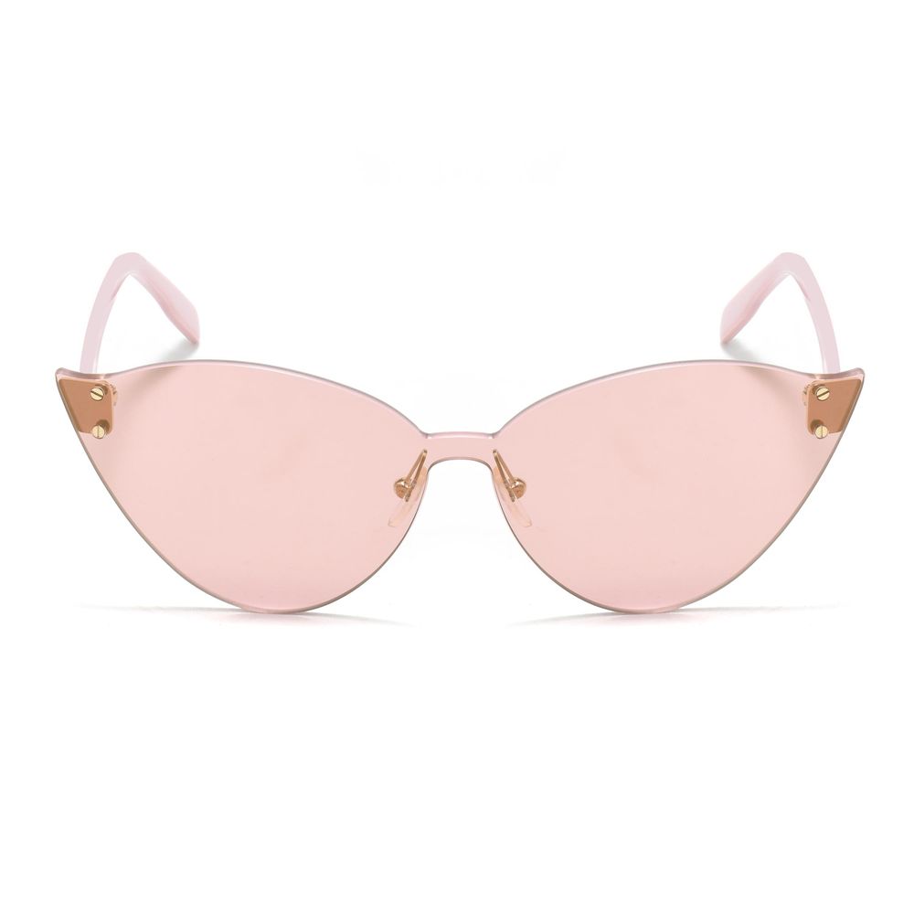 Karl Lagerfeld – Mehrfarbige Sonnenbrille aus Kalbshaar