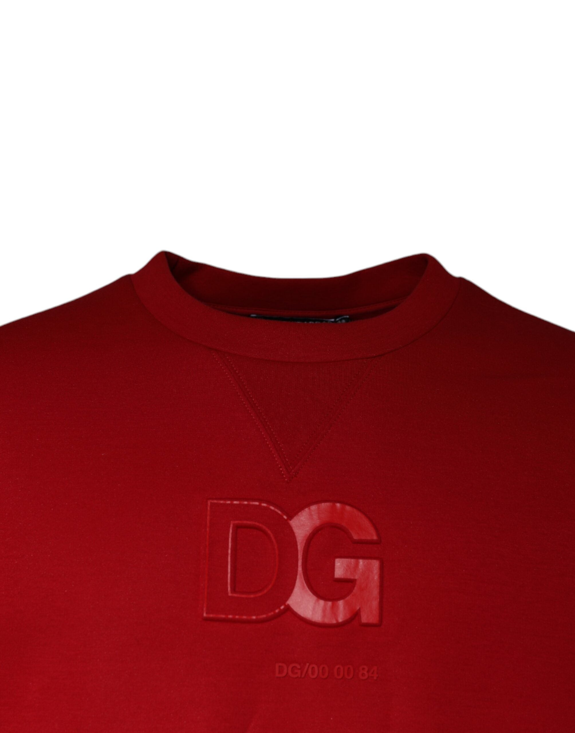 Dolce & Gabbana Hanorac din bumbac cu logo DG maro