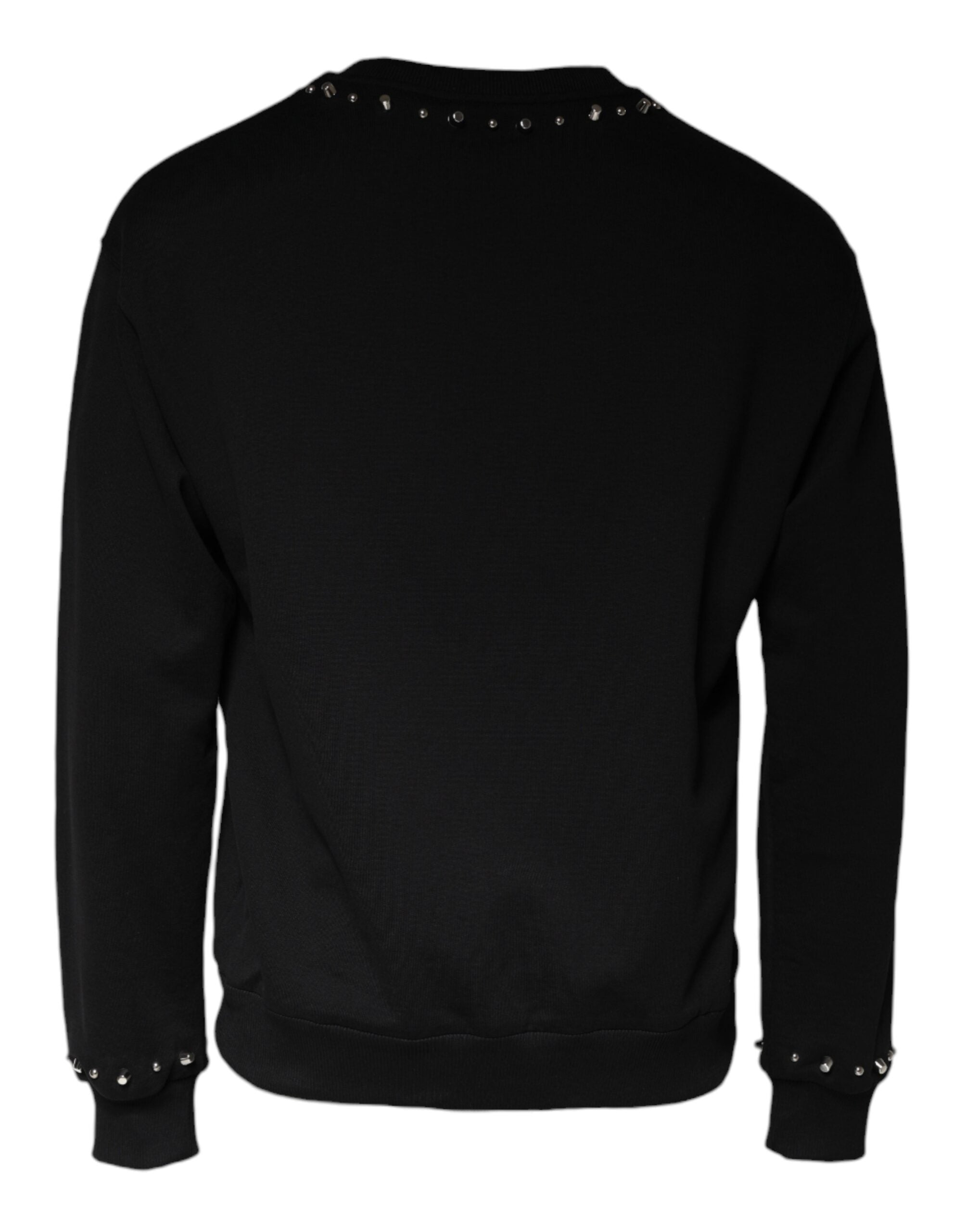 Hanorac Dolce & Gabbana cu logo negru și știfturi