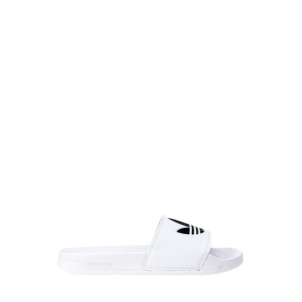 Papuci Adidas din poliester alb