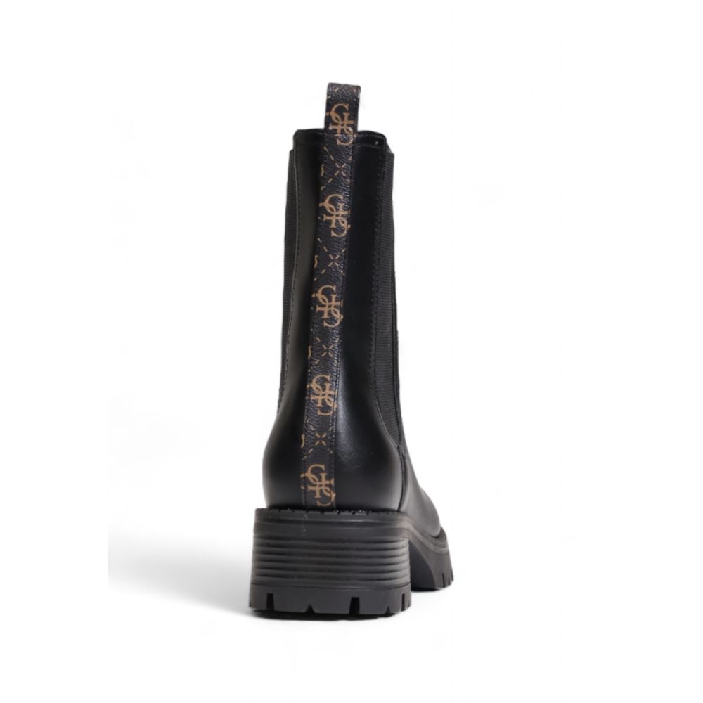 Guess – Schwarzer Polyethylen-Stiefel