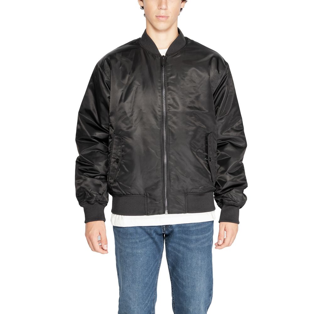 Calvin Klein Jeans – Schwarze Polyamidjacke