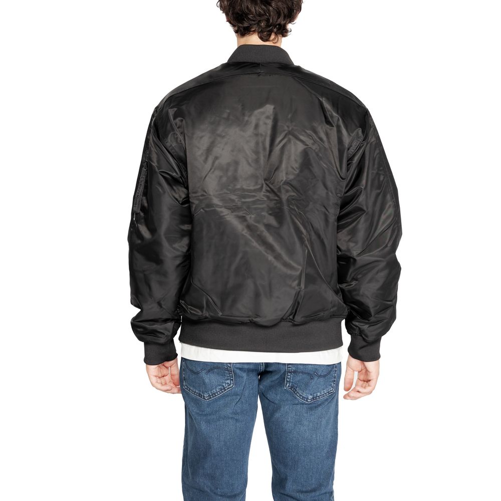 Calvin Klein Jeans – Schwarze Polyamidjacke