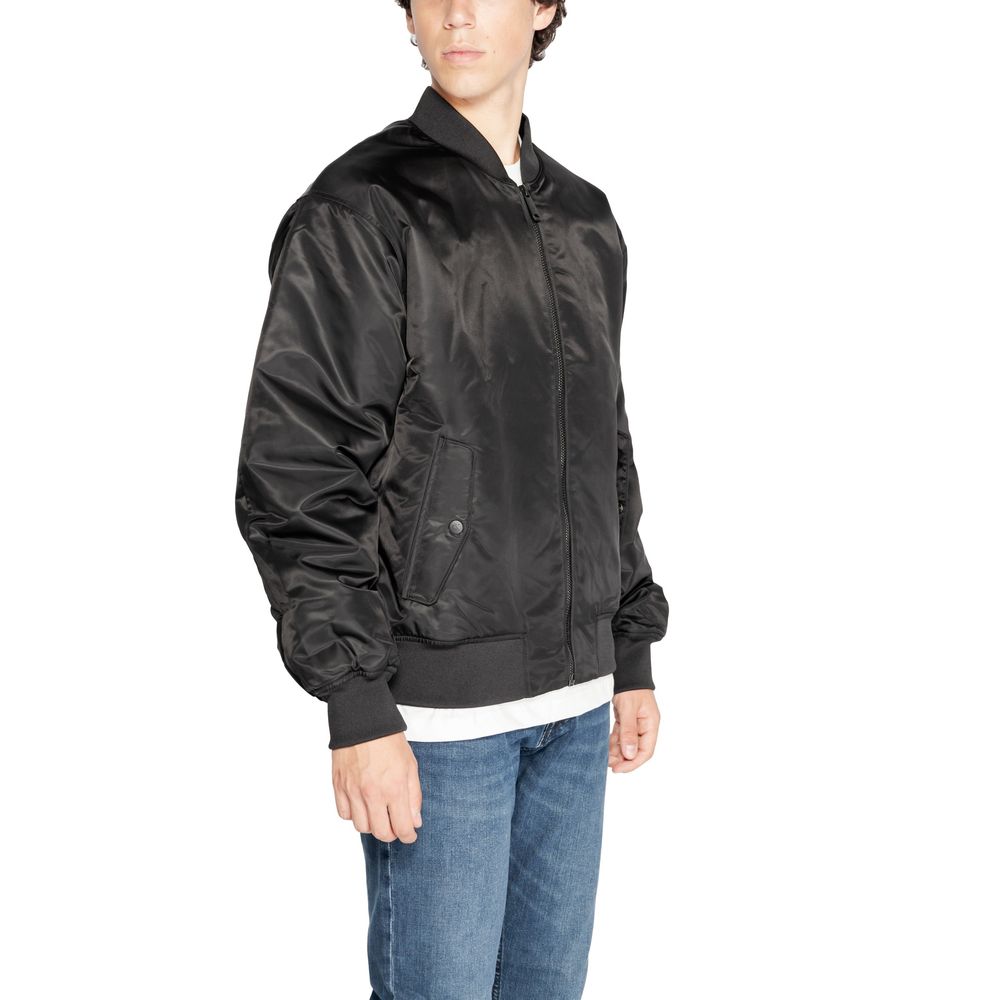 Calvin Klein Jeans – Schwarze Polyamidjacke