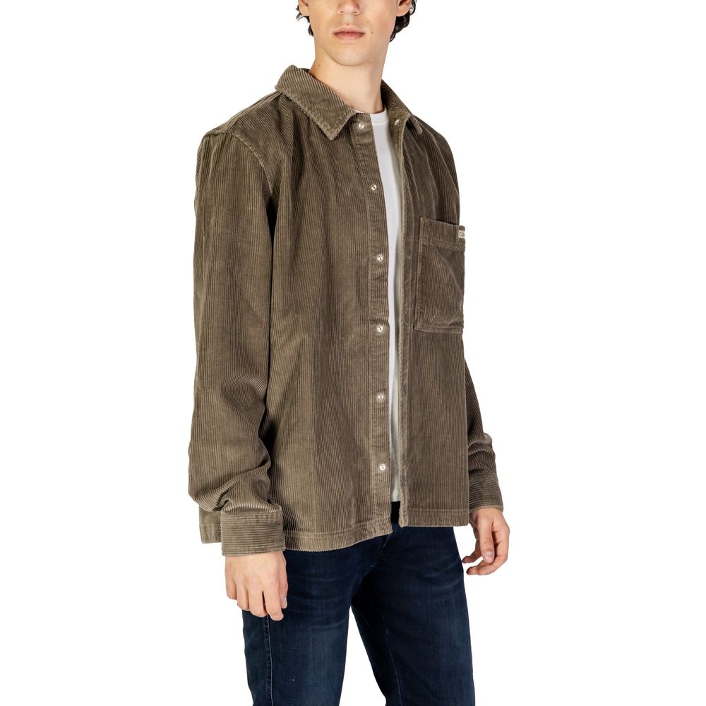 Graues Baumwollhemd von Calvin Klein Jeans
