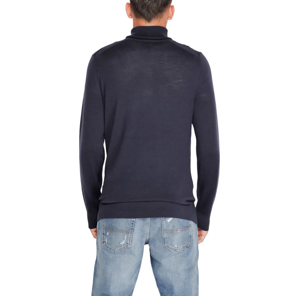 Calvin Klein Blauer Wollpullover